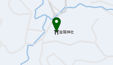 金尾神社の地図画像