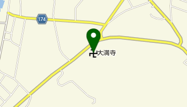 大満寺の地図画像