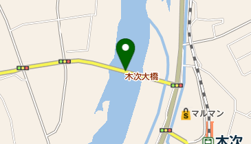 木次大橋の地図画像