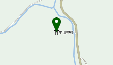 中山神社の地図画像