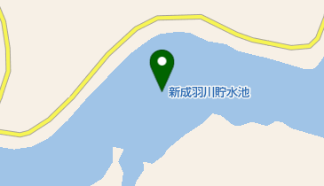 新成羽川貯水池の地図画像