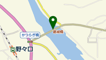 葛城橋の地図画像