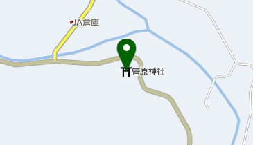 管原神社の地図画像