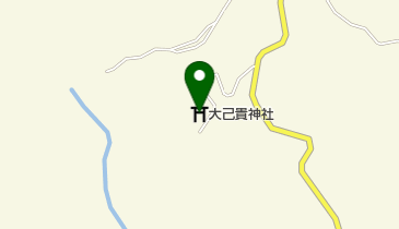 大己貴神社の地図画像