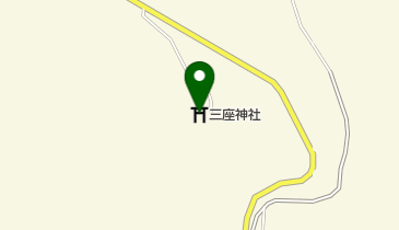 三座神社の地図画像