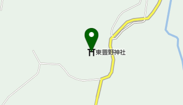 東豊野神社の地図画像