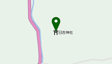 日吉神社の地図画像
