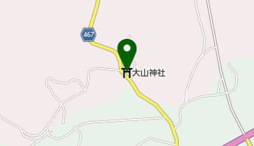 大山神社の地図画像