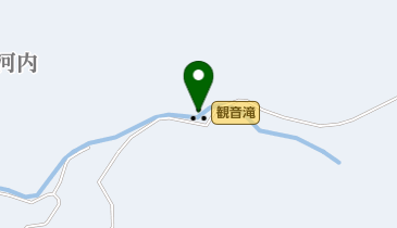 観音滝の地図画像