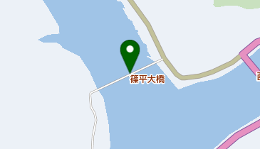 篠平大橋の地図画像