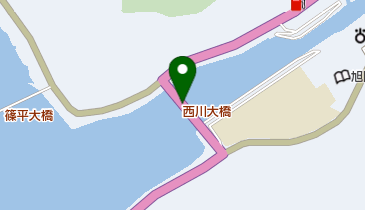 西川大橋の地図画像