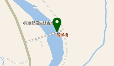 間瀬橋の地図画像