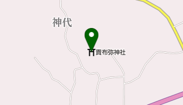 貴布弥神社の地図画像