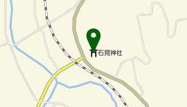 石見神社の地図画像