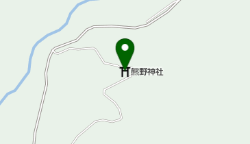 熊野神社の地図画像