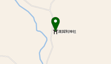 満賀利神社の地図画像