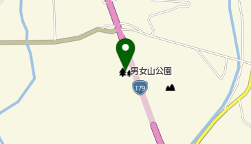 男女山公園の地図画像