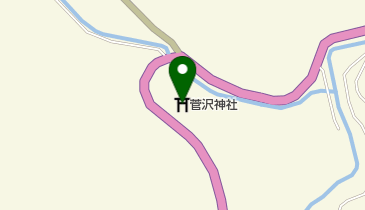 菅沢神社の地図画像