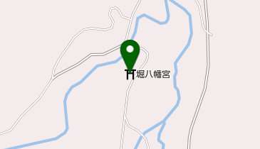 堀八幡宮の地図画像