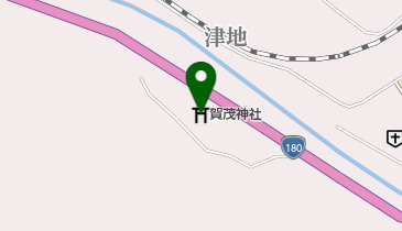 賀茂神社の地図画像