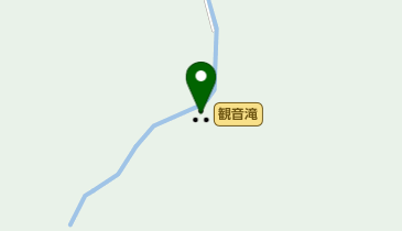 観音滝の地図画像