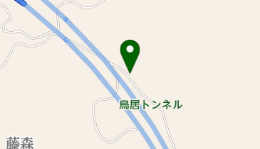 鳥居峠の地図画像