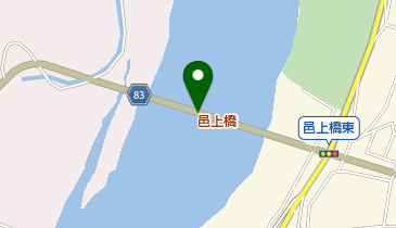 邑上橋の地図画像
