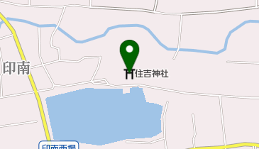 住吉神社の地図画像