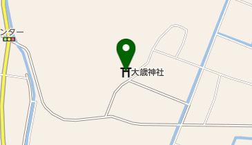 大歳神社の地図画像