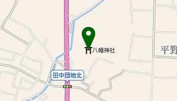 八幡神社の地図画像