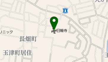 日輪寺の地図画像