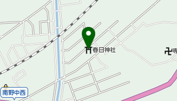 春日神社の地図画像