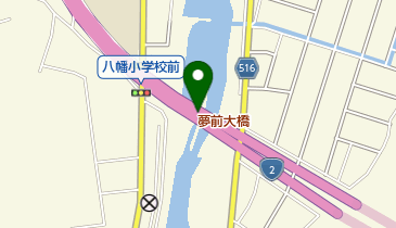 夢前大橋の地図画像