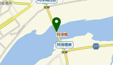 阿保橋の地図画像