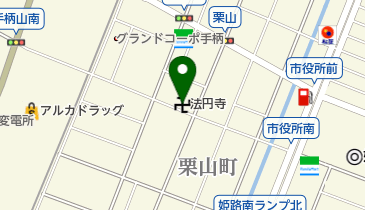 法円寺の地図画像