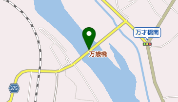 万歳橋の地図画像