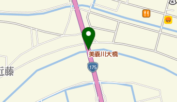 美嚢川大橋の地図画像