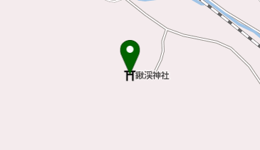 鍬渓神社の地図画像