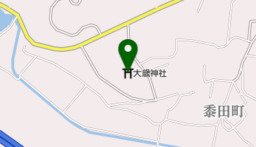 大歳神社の地図画像