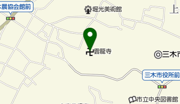 雲龍寺の地図画像