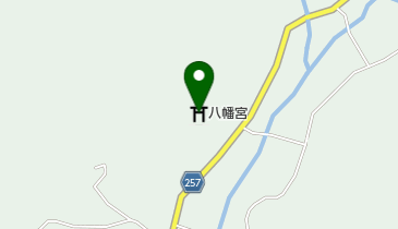 八幡宮の地図画像