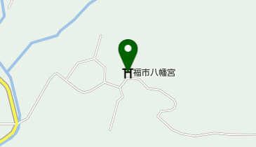 福市八幡宮の地図画像