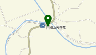 速玉男神社の地図画像