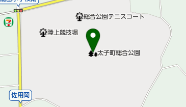 太子町総合公園の地図画像