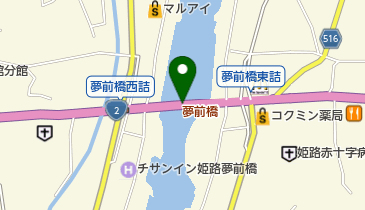 夢前橋の地図画像