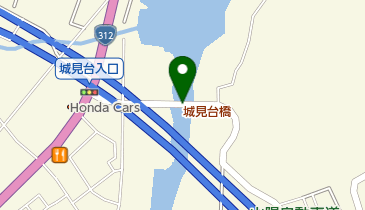 城見台橋の地図画像