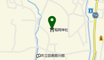 稲岡神社の地図画像