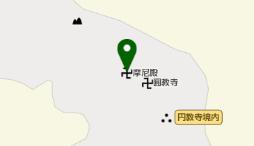 摩尼殿の地図画像