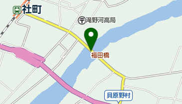 福田橋の地図画像