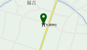 大歳神社の地図画像